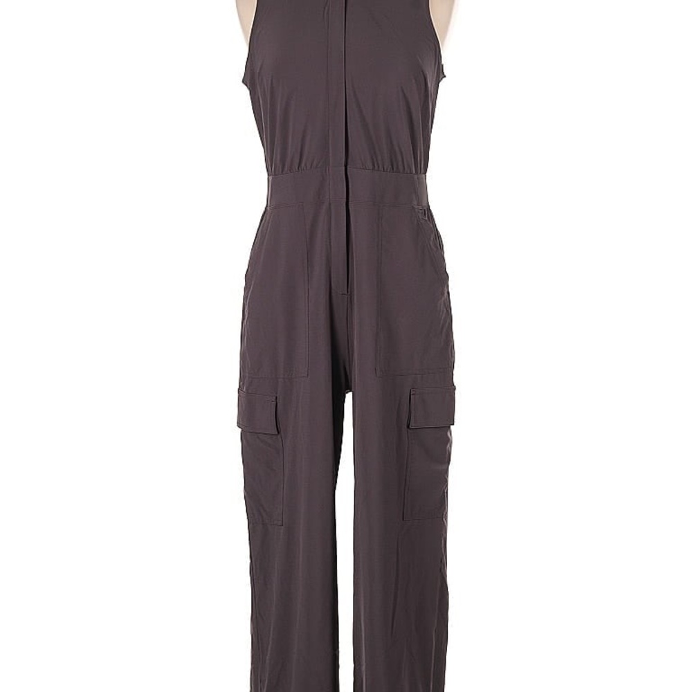 TWO Athleta Brooklyn Jumpsuit - Lavender-Gray & Dark Green - BOTH Size 8